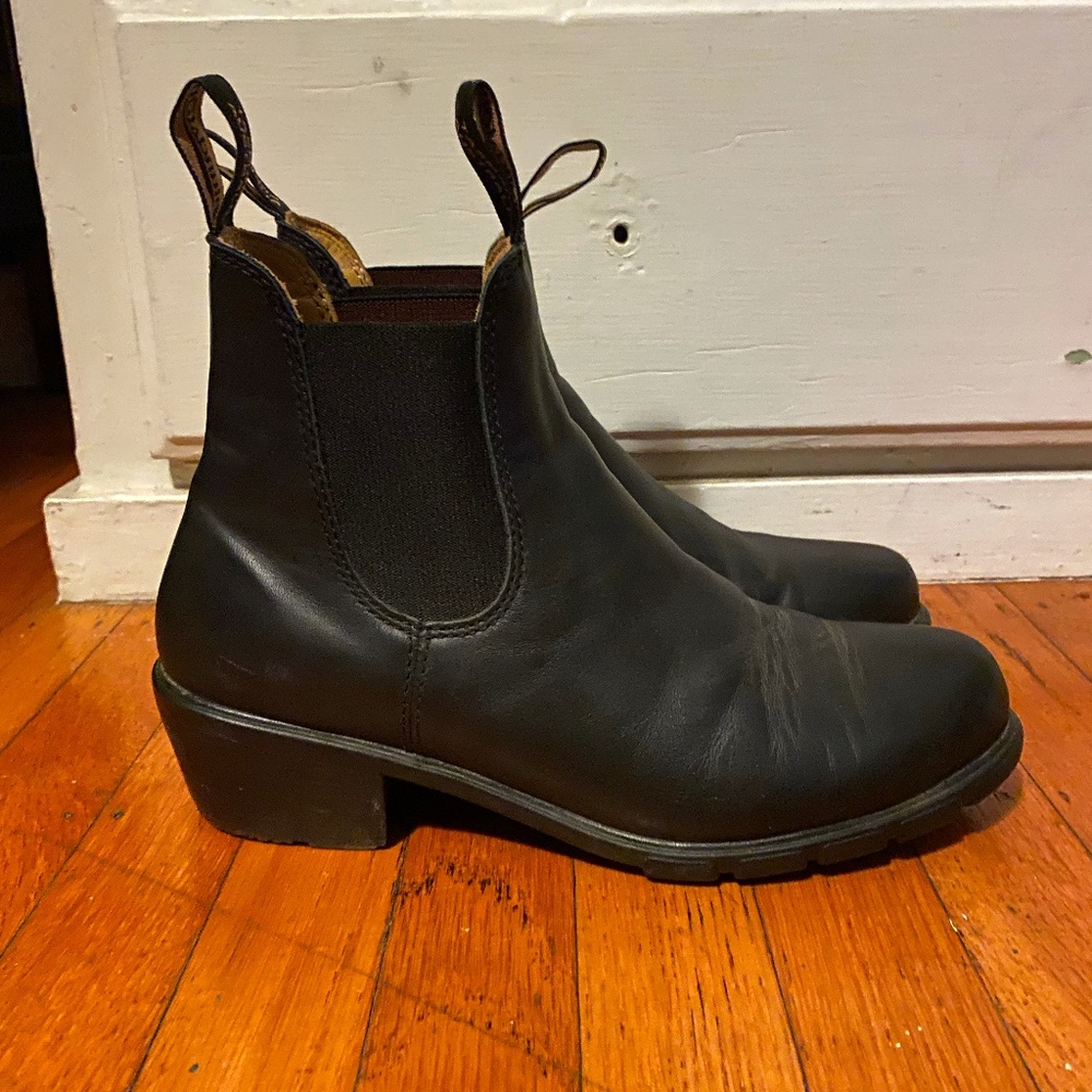 Blundstone Women's Series Heeled Boot - Black #1671
